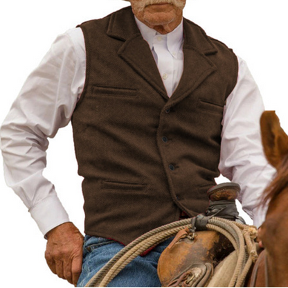 Slim Fit Casual Business Vest for Men