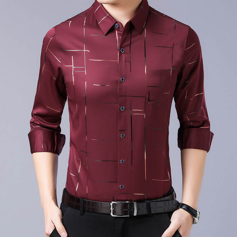 Veltour — Wrinkle-Free Slim Shirt