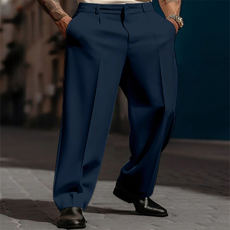 Belmore — Pleated Wide-Leg Trousers