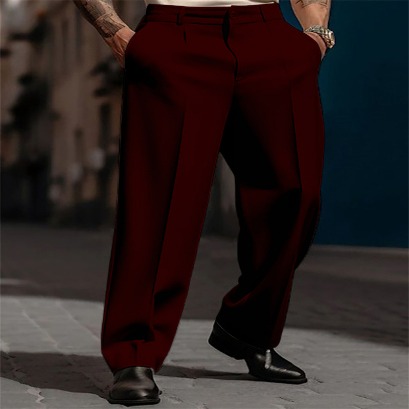 Belmore — Pleated Wide-Leg Trousers