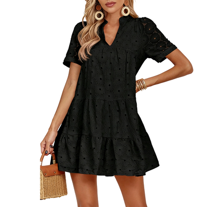 Céleste — Cotton Summer Midi Dress