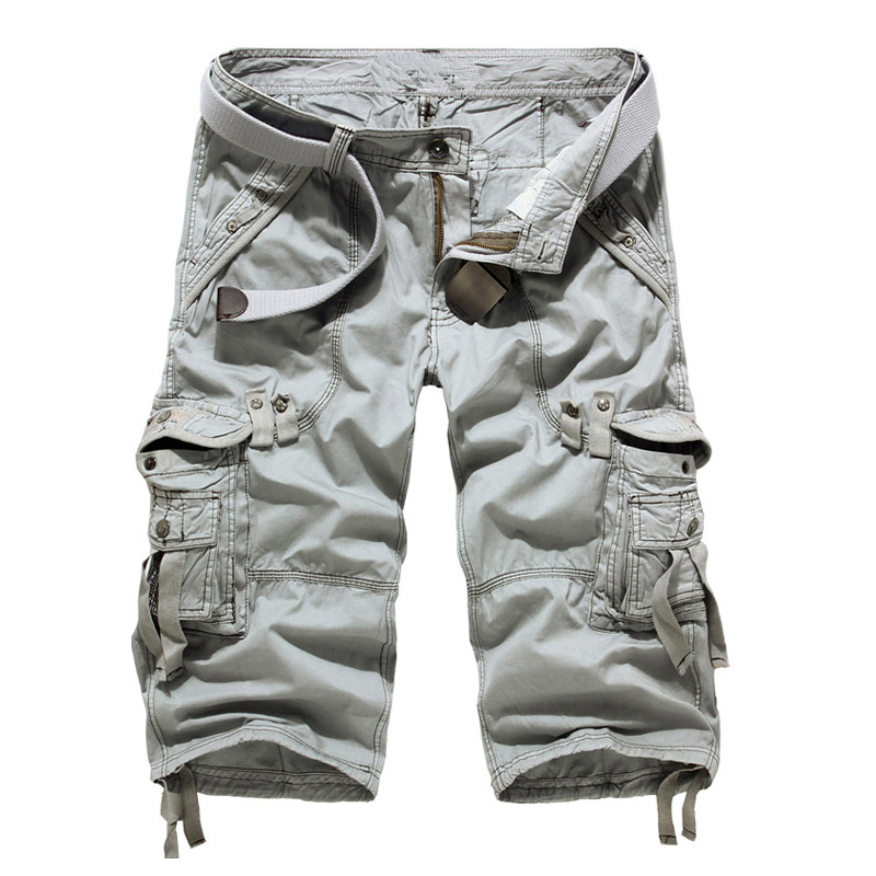 Kastellan — Multi-Pocket Cotton-Blend Cargo Shorts