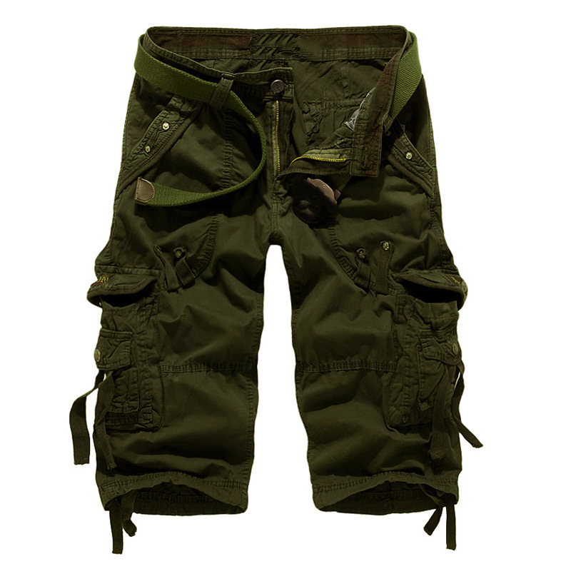 Kastellan — Multi-Pocket Cotton-Blend Cargo Shorts