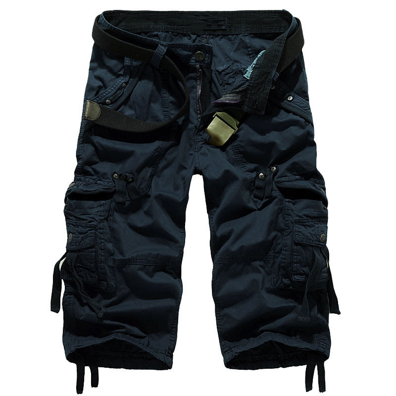 Kastellan — Multi-Pocket Cotton-Blend Cargo Shorts