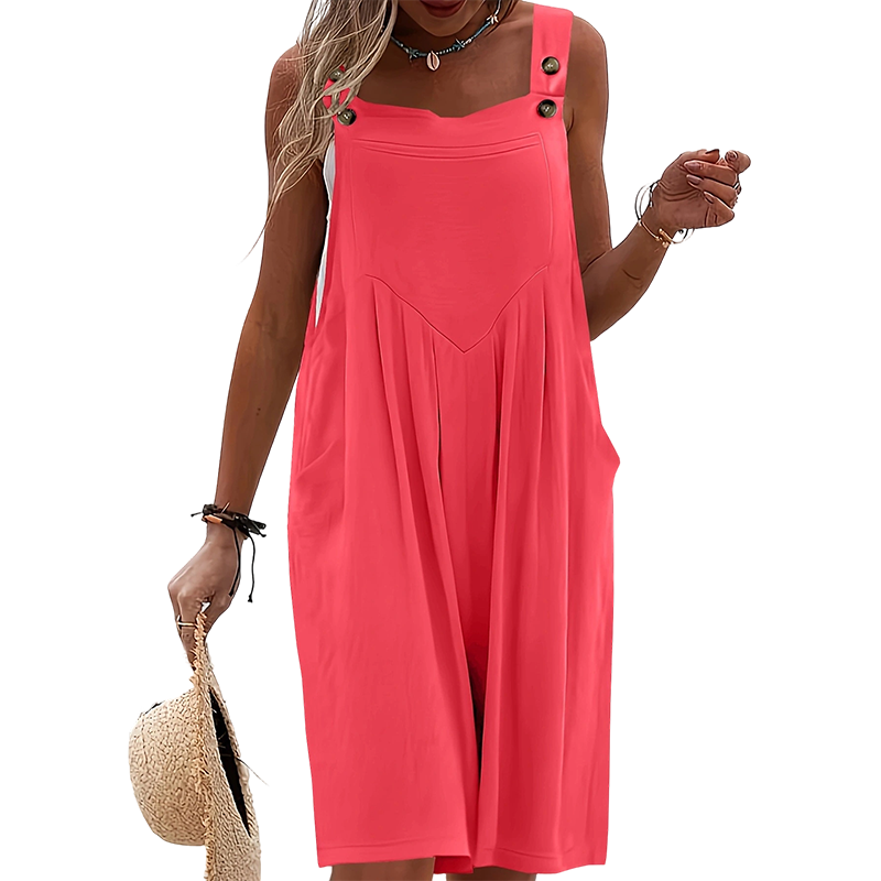 Brízal – Sleeveless Wide-Leg Jumpsuit