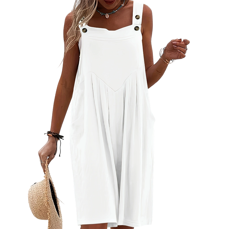 Brízal – Sleeveless Wide-Leg Jumpsuit