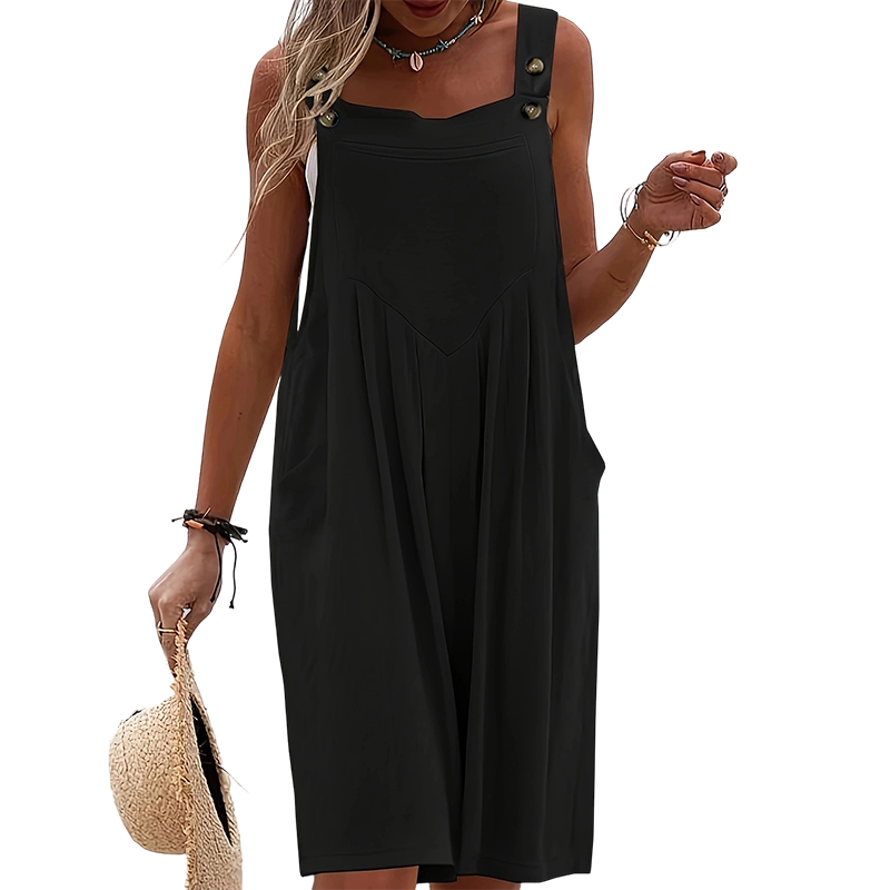 Brízal – Sleeveless Wide-Leg Jumpsuit