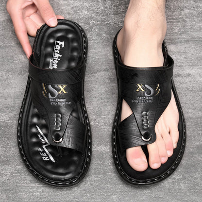 Aldric — Soft Leather Sandals with Orthopaedic Support