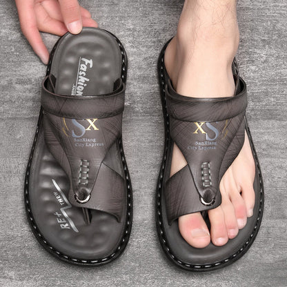 Aldric — Soft Leather Sandals with Orthopaedic Support