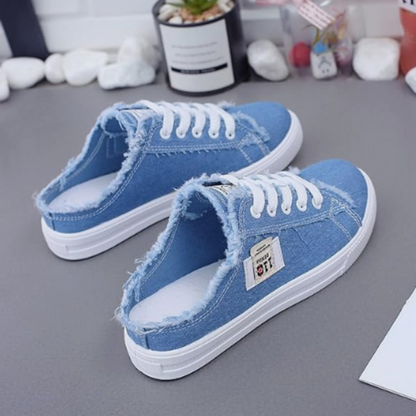 Denim — Mule Sneakers Slip-On