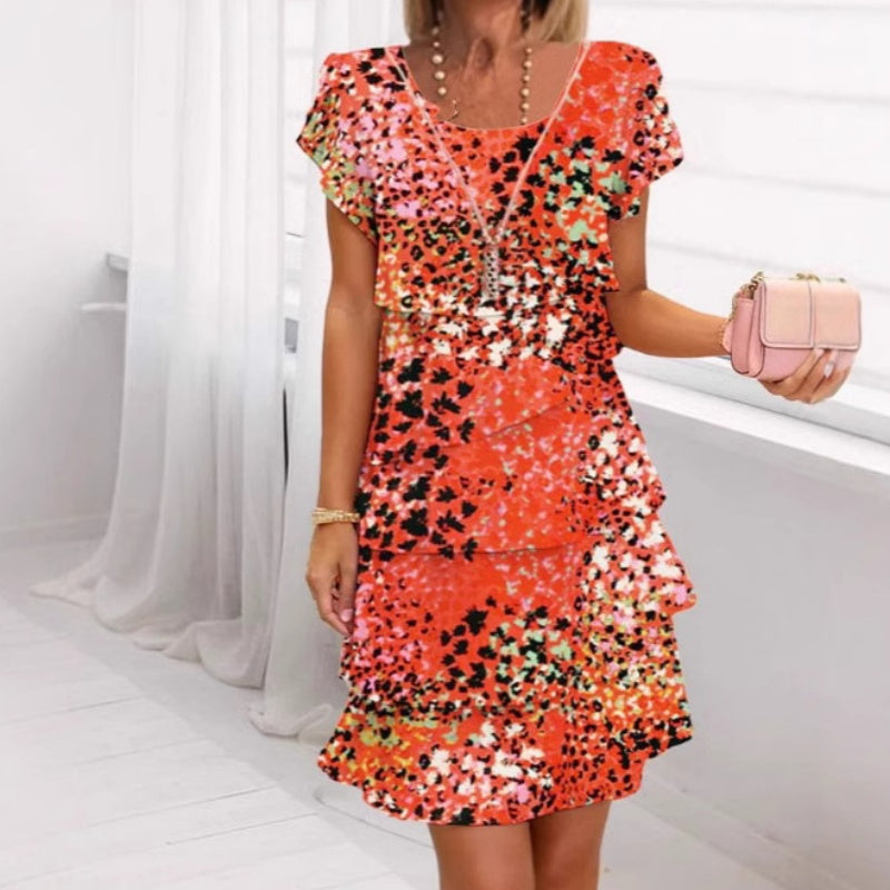 Valenza — The Printed Midi Dress