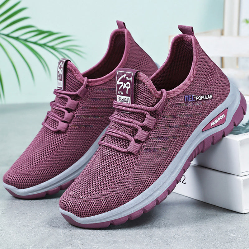 Aurellis — Breathable Cushioned Slip-On Sneakers