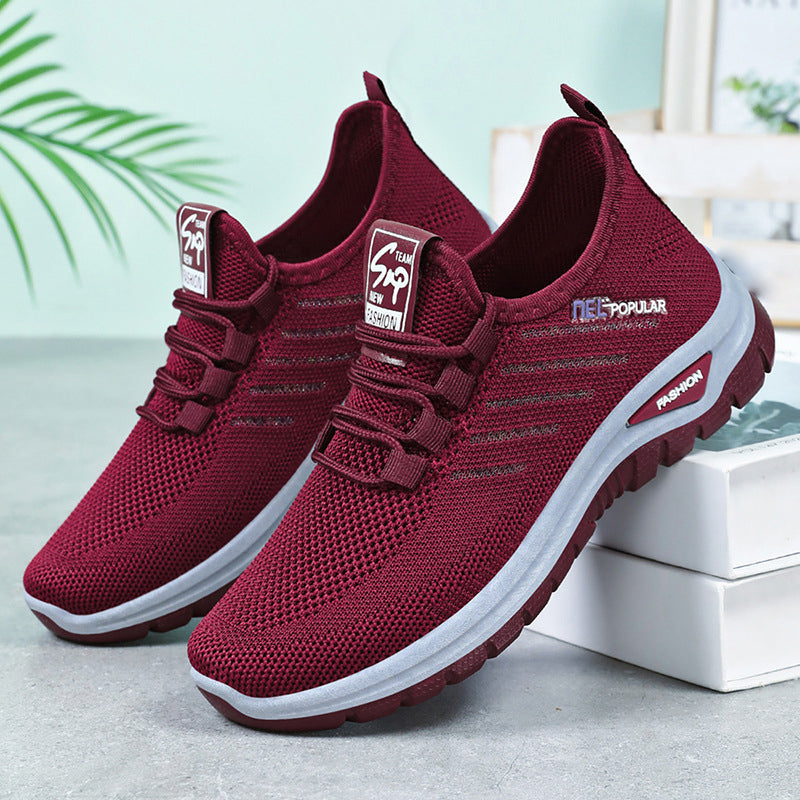 Aurellis — Breathable Cushioned Slip-On Sneakers