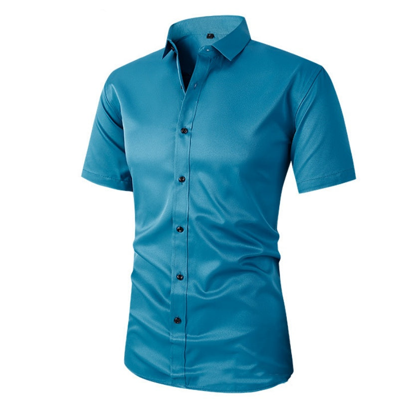 Flexure — Stretch Short-Sleeve Shirt, Wrinkle-Free