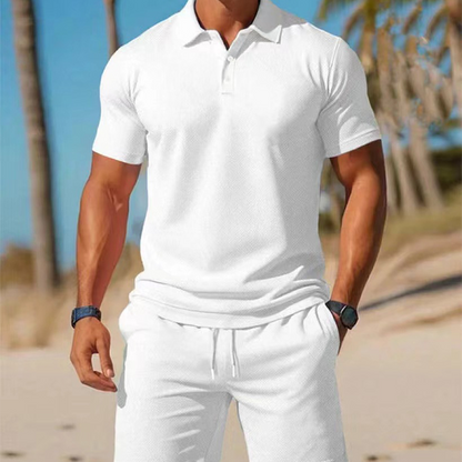 Marcheval — Men's Polo & Shorts Set