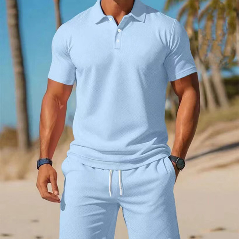 Marcheval — Men's Polo & Shorts Set