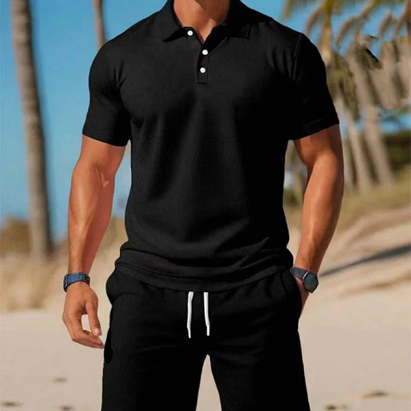 Marcheval — Men's Polo & Shorts Set