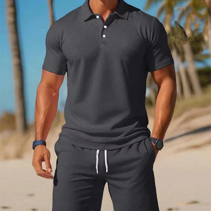 Marcheval — Men's Polo & Shorts Set