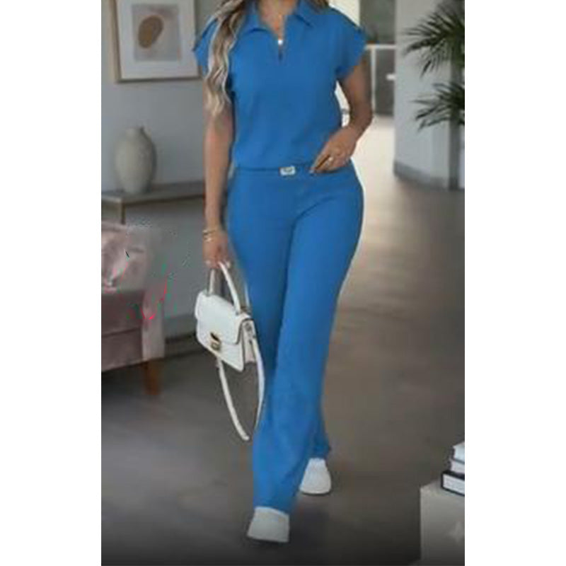 Isadoria — Casual Top & Pants Two-Piece Set