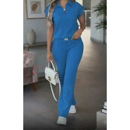 Isadoria — Casual Top & Pants Two-Piece Set
