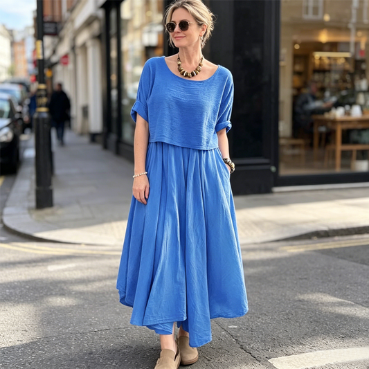 Solmara — Effortless Summer Two-Piece Skirt Set