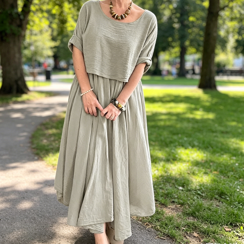 Solmara — Effortless Summer Two-Piece Skirt Set