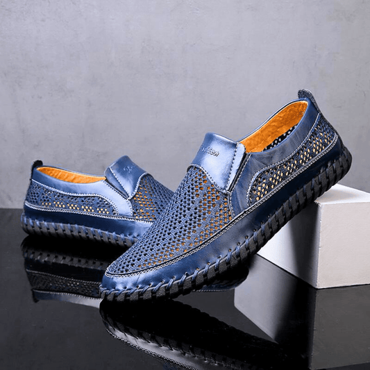 Bresano — Men's Leather Slip-On Shoes